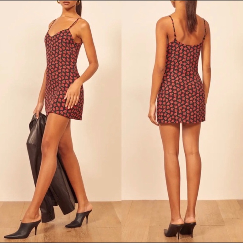 Reformation Seville Print Minidress (Cassandra)